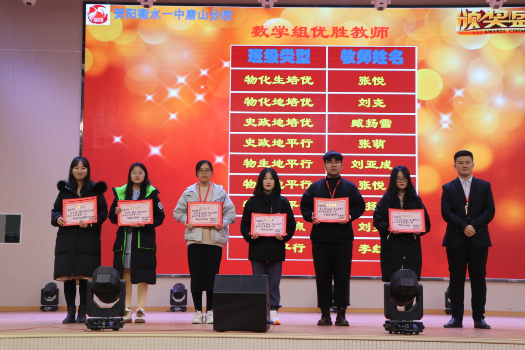 不负青春  砥砺前行——高一年级十一月月考表彰大会
