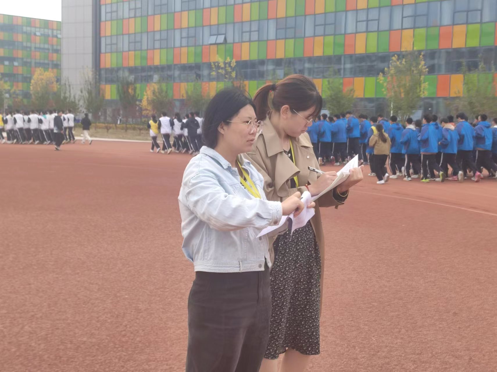 激情跑操 青春飞扬