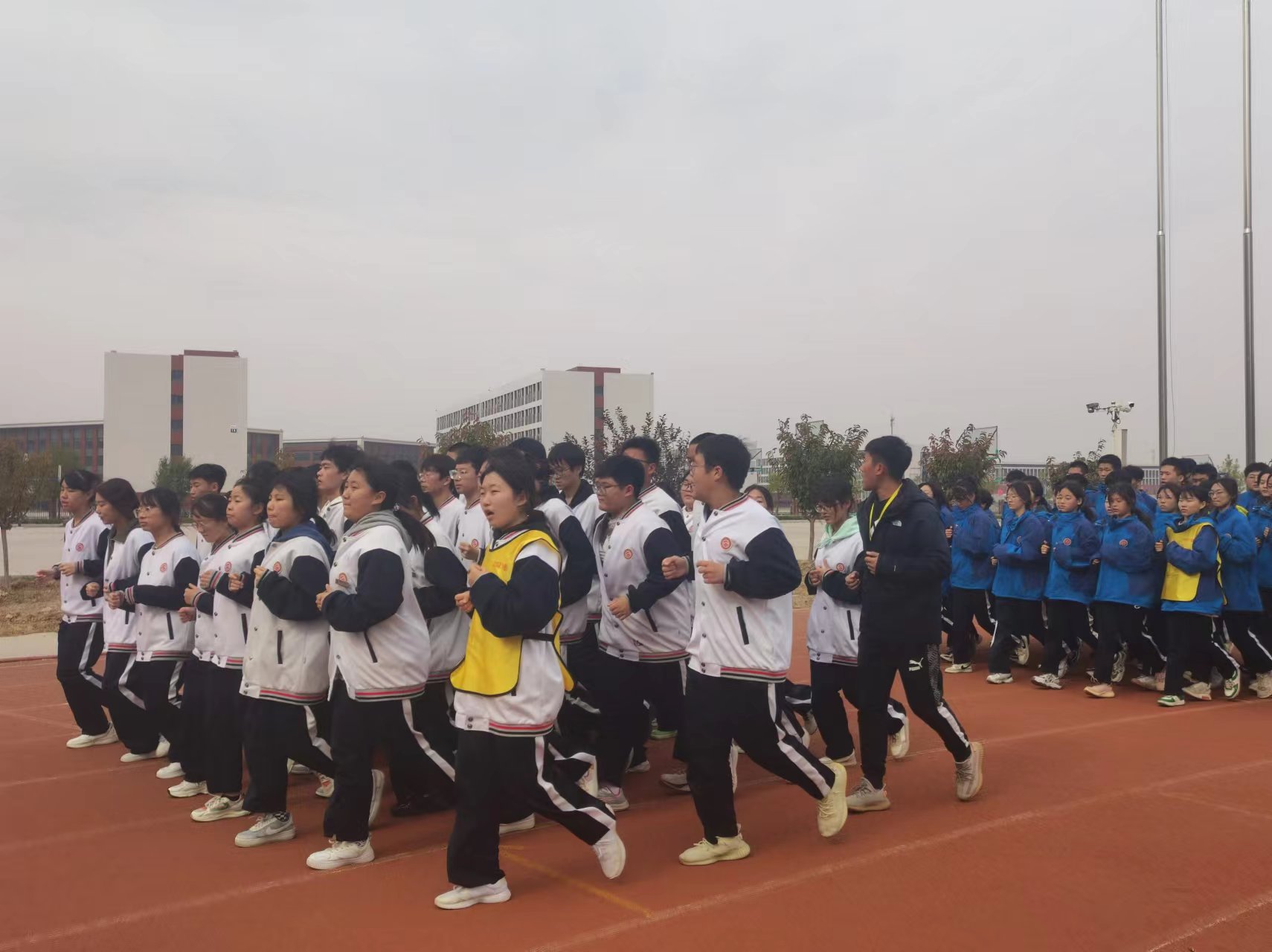 激情跑操 青春飞扬